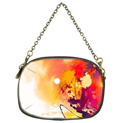 Paint Splash Paint Splatter Design Chain Purses (two Sides)  by Celenk