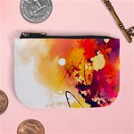 Paint Splash Paint Splatter Design Mini Coin Purses Front