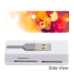 Paint Splash Paint Splatter Design Memory Card Reader (stick)  by Celenk