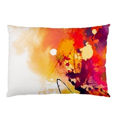 Paint Splash Paint Splatter Design Pillow Case (two Sides) by Celenk