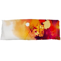 Paint Splash Paint Splatter Design Body Pillow Case Dakimakura (two Sides) by Celenk