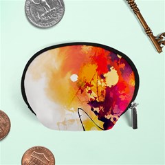 Paint Splash Paint Splatter Design Accessory Pouches (small)  by Celenk