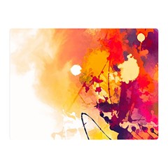 Paint Splash Paint Splatter Design Double Sided Flano Blanket (mini)  by Celenk