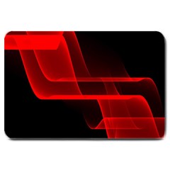 Background Light Glow Abstract Art Large Doormat  by Celenk