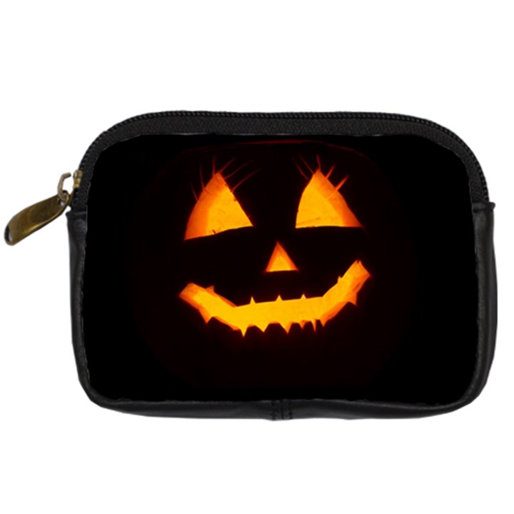 Pumpkin Helloween Face Autumn Digital Camera Cases