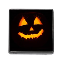 Pumpkin Helloween Face Autumn Memory Card Reader (square) by Celenk