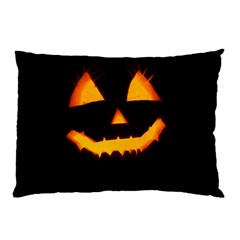 Pumpkin Helloween Face Autumn Pillow Case (two Sides) by Celenk