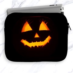 Pumpkin Helloween Face Autumn Apple Ipad 2/3/4 Zipper Cases by Celenk