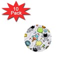 Sketch Set Cute Collection Child 1  Mini Buttons (10 pack)  Front