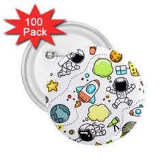 Sketch Set Cute Collection Child 2 25  Buttons (100 Pack)  by Celenk