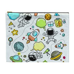 Sketch Set Cute Collection Child Cosmetic Bag (xl) by Celenk