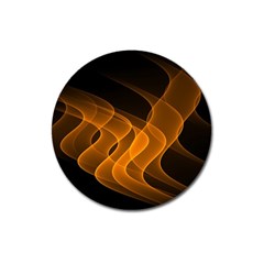 Background Light Glow Abstract Art Magnet 3  (round) by Celenk