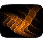 Background Light Glow Abstract Art Fleece Blanket (Mini) 35 x27  Blanket