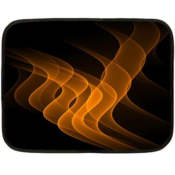 Background Light Glow Abstract Art Fleece Blanket (Mini)