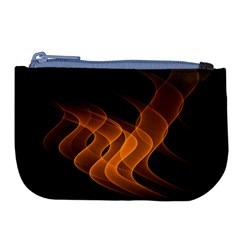 Background Light Glow Abstract Art Large Coin Purse