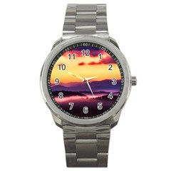 Great Smoky Mountains National Park Sport Metal Watch by Celenk