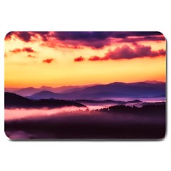 Great Smoky Mountains National Park Large Doormat  by Celenk