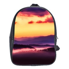 Great Smoky Mountains National Park School Bag (large) by Celenk