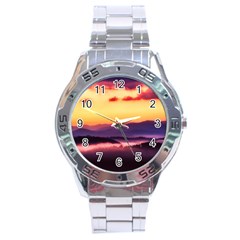 Great Smoky Mountains National Park Stainless Steel Analogue Watch by Celenk