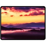 Great Smoky Mountains National Park Double Sided Fleece Blanket (Large)  80 x60  Blanket Front