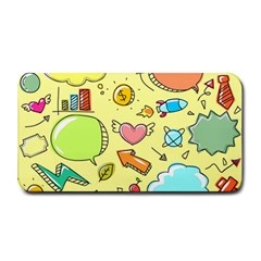 Cute Sketch Child Graphic Funny Medium Bar Mats by Celenk