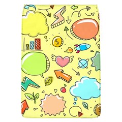 Cute Sketch Child Graphic Funny Flap Covers (l)  by Celenk