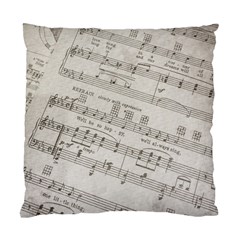 Sheet Music Paper Notes Antique Standard Cushion Case (one Side) by Celenk