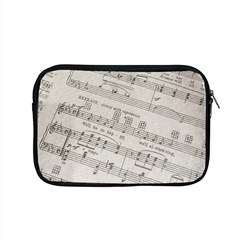 Sheet Music Paper Notes Antique Apple Macbook Pro 15  Zipper Case by Celenk