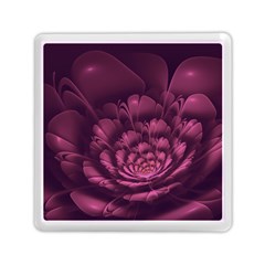 Fractal Blossom Flower Bloom Memory Card Reader (square)  by Celenk