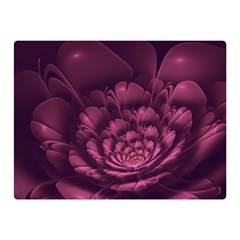 Fractal Blossom Flower Bloom Double Sided Flano Blanket (mini)  by Celenk