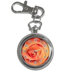 Rose Orange Rose Blossom Bloom Key Chain Watches by Celenk