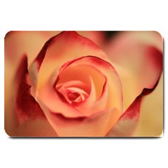 Rose Orange Rose Blossom Bloom Large Doormat  by Celenk