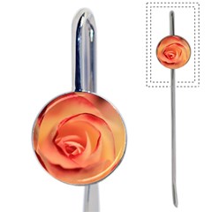 Rose Orange Rose Blossom Bloom Book Mark by Celenk