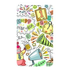 Doodle New Year Party Celebration Memory Card Reader by Celenk