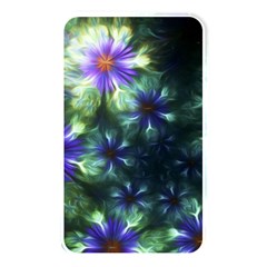 Fractal Painting Blue Floral Memory Card Reader by Celenk