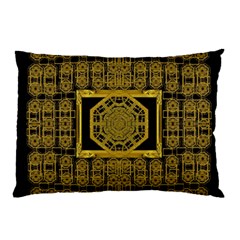 Beautiful Stars Would Be In Gold Frames Pillow Case by pepitasart