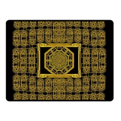 Beautiful Stars Would Be In Gold Frames Double Sided Fleece Blanket (small) 