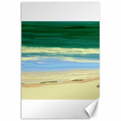 Beach Sand And Sea Breeze, By Julie Grimshaw 2017 Canvas 24  X 36  (unframed) by JULIEGRIMSHAWARTS