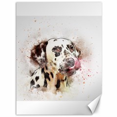 Dog Portrait Pet Art Abstract Canvas 36  X 48   by Celenk