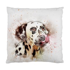 Dog Portrait Pet Art Abstract Standard Cushion Case (two Sides) by Celenk