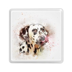 Dog Portrait Pet Art Abstract Memory Card Reader (square)  by Celenk