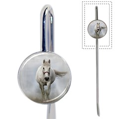 Horse Mammal White Horse Animal Book Mark by Celenk