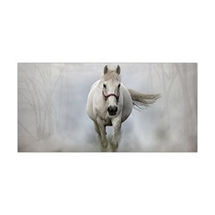 Horse Mammal White Horse Animal Yoga Headband by Celenk