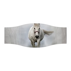 Horse Mammal White Horse Animal Stretchable Headband by Celenk