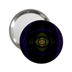 Fractal Blue Eye Fantasy 3d 2 25  Handbag Mirrors by Celenk