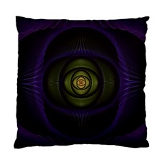 Fractal Blue Eye Fantasy 3d Standard Cushion Case (one Side) by Celenk