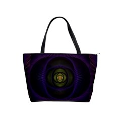 Fractal Blue Eye Fantasy 3d Shoulder Handbags