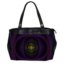 Fractal Blue Eye Fantasy 3d Office Handbags (2 Sides)  by Celenk