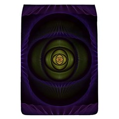 Fractal Blue Eye Fantasy 3d Flap Covers (l)  by Celenk