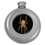 Nsect Macro Spider Colombia Round Hip Flask (5 oz) Front